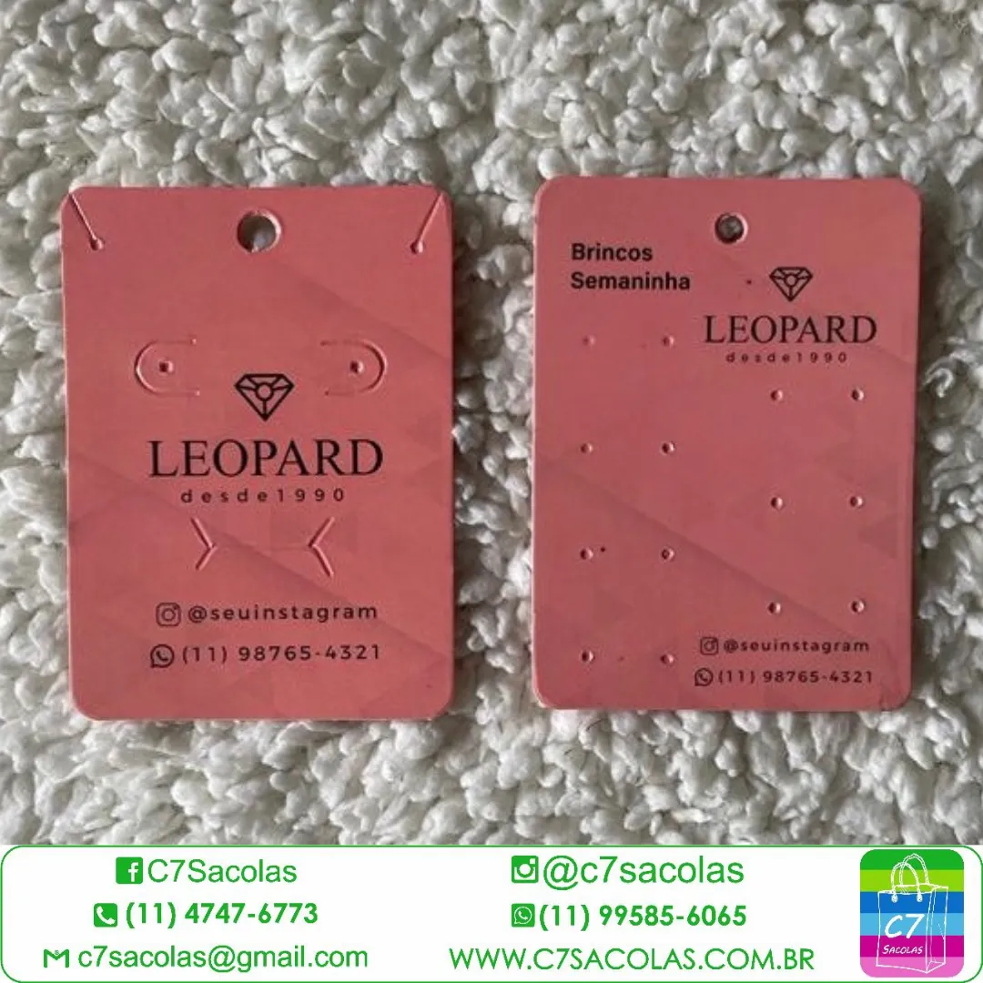 Tags / Solapas / Cartelas