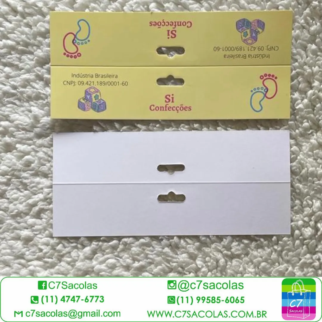 Tags / Solapas / Cartelas