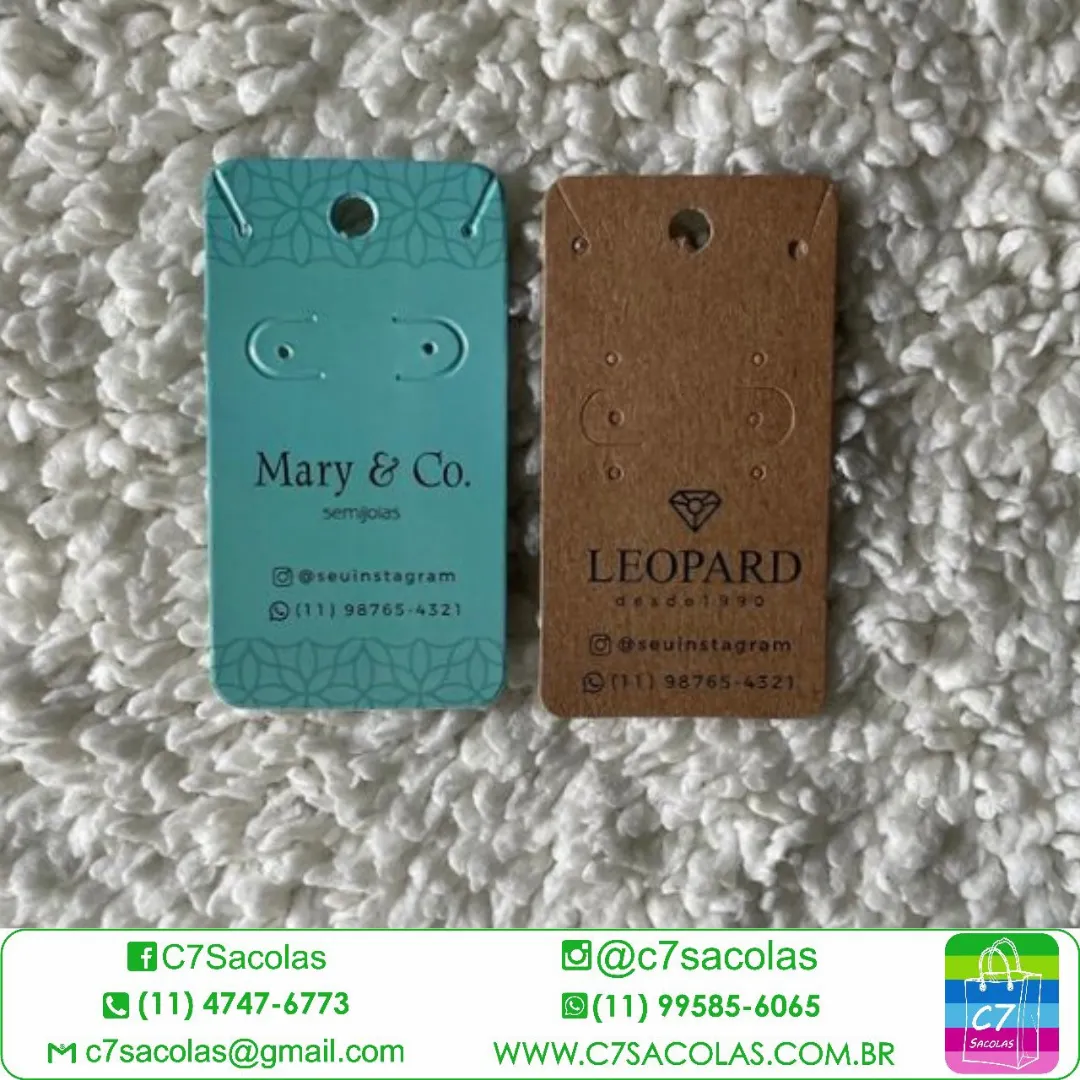 Tags / Solapas / Cartelas