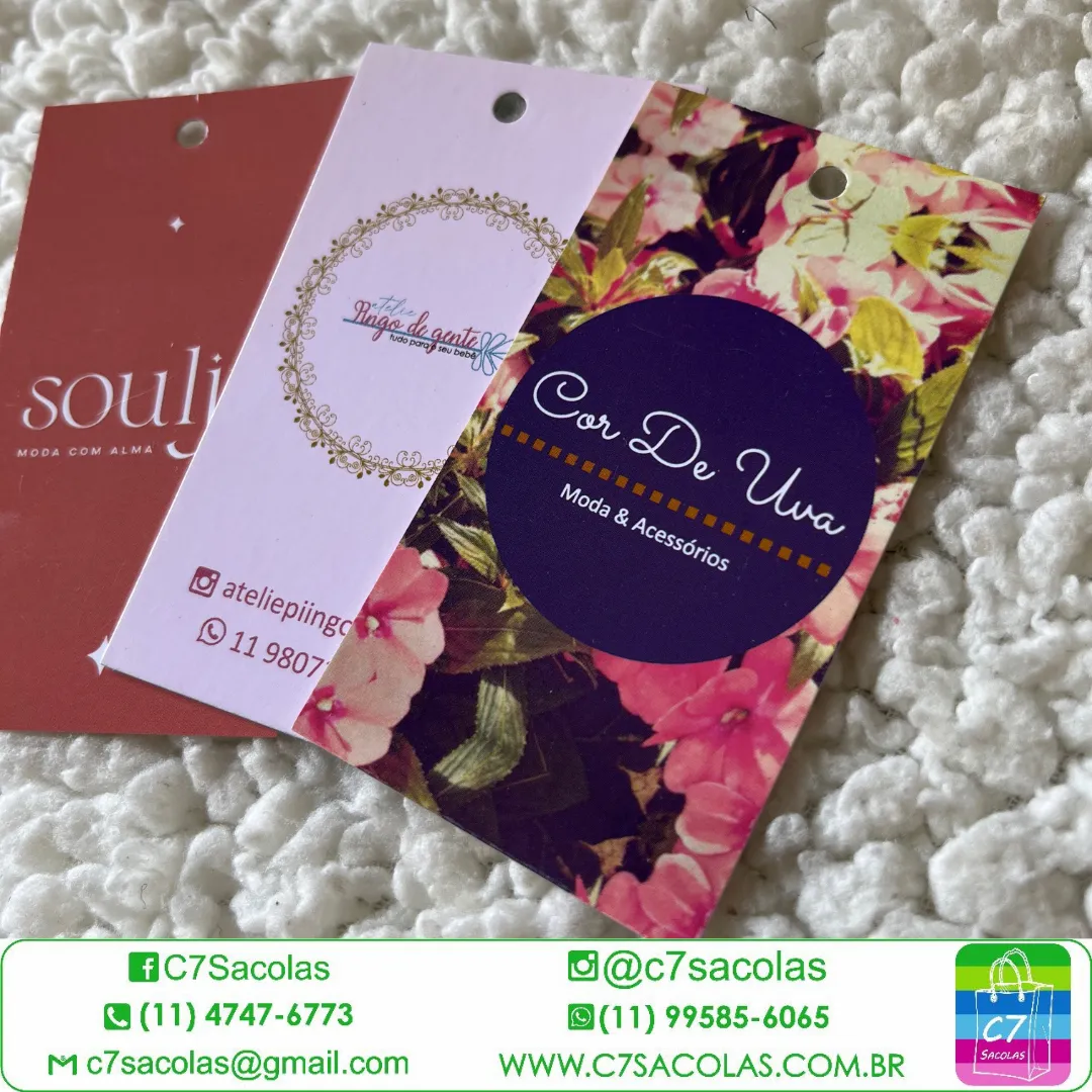 Tags / Solapas / Cartelas