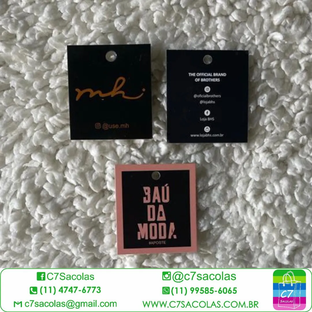 Tags / Solapas / Cartelas